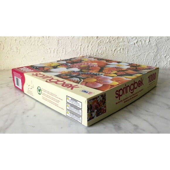 Springbok Butterfly Cookies Jigsaw Puzzle 1000 - 24" x 30" Complete - Picture 7 of 8